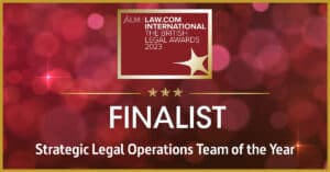 2023 Strategic Legal Operations Team of the Year